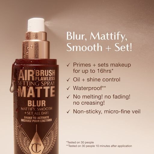 AIRBRUSH FLAWLESS MATTIFY, BLUR & SET KIT FACE KIT
