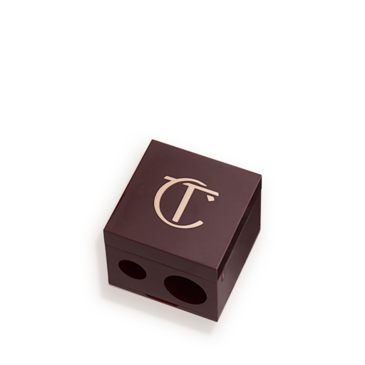 PENCIL SHARPENER ROSE GOLD & NIGHT CRIMSON